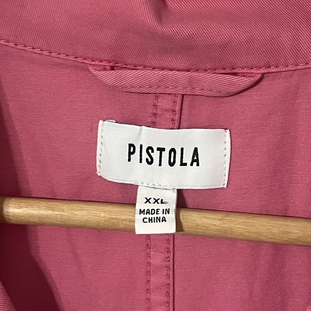 PISTOLA Grover Jumpsuit in Flamingo Pink - Picture 10 of 12